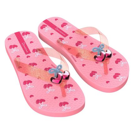 Chinelo Infantil Ipanema Belle II 27395 - Rosa/rosa Glitter (Bw850) - Atacado