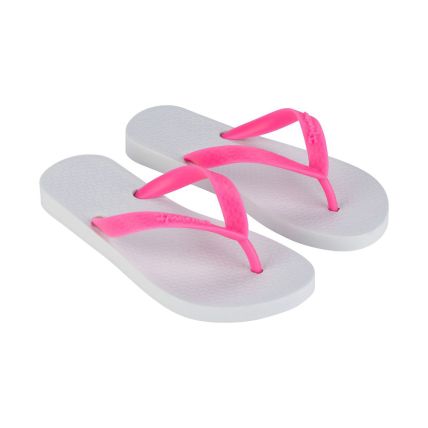 Chinelo Infantil Ipanema Classica 05766 - Branco/rosa (As229) - Atacado