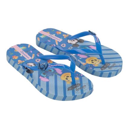 Chinelo Infantil Ipanema Disney Joy 27319 - Azul/azul/rosa (Bn194) - Atacado