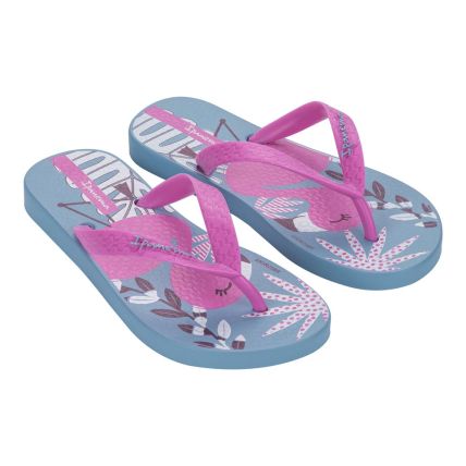 Chinelo Infantil Ipanema Fantasia 27012 - Azul/lilás (Bp558) - Atacado