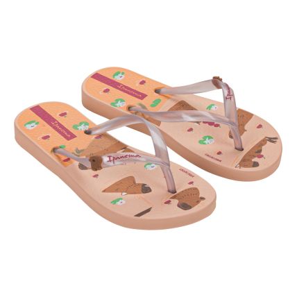 Chinelo Infantil Ipanema Hype 27388 - Bege/perolado/rosa (Bn771) - Atacado