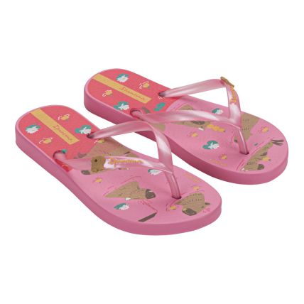 Chinelo Infantil Ipanema Hype 27388 - Rosa/perolado/amarelo (Bn769) - Atacado