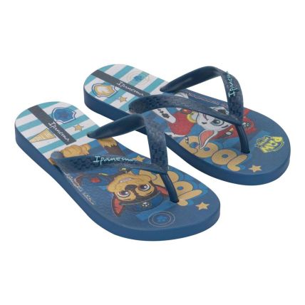 Chinelo Infantil Ipanema Patrulha Canina 27433 - Azul/azul (Bs318) - Atacado