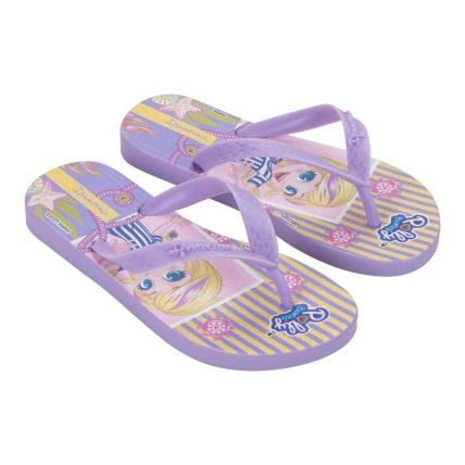 Chinelo Infantil Ipanema Polly E Max Steel 26048 - Lilás/lilás (Bk205) - Atacado