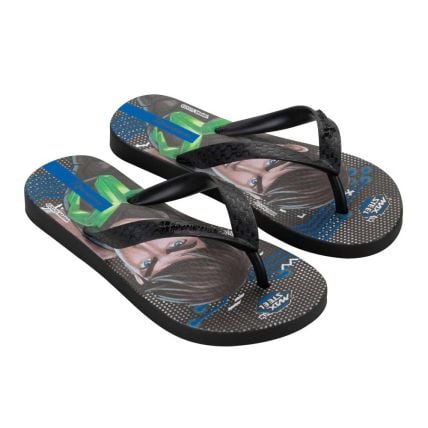 Chinelo Infantil Ipanema Polly E Max Steel 26048 - Preto/preto (Bk207) - Atacado