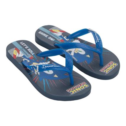 Chinelo Infantil Ipanema Sonic Lets 27412 - Azul/azul (Bq772) - Atacado