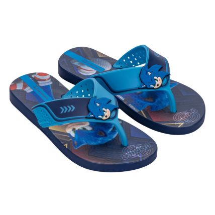 Chinelo Infantil Ipanema Sonic Speedrun 27406 - Azul/azul (Bq173) - Atacado