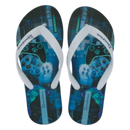 Chinelo Infantil Ipanema Temas 25479 - Azul/branco (Bs620) - Atacado