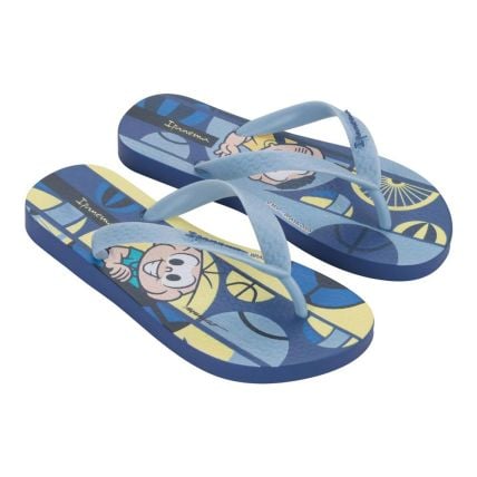 Chinelo Infantil Ipanema Turma Da Mônica 26790 - Azul/azul/amarelo (Bk415) - Atacado