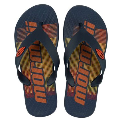 Chinelo Infantil Mormaii Tropical II Dedo 12193 - Azul/azul/laranja (Br579) - Atacado