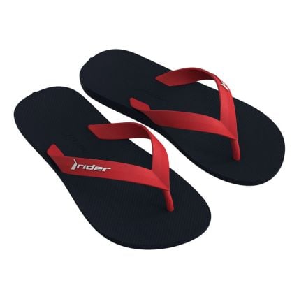 Chinelo Infantil Rider Feel Light Dedo 12520 - Preto/vermelho/branco (Bp650) - Atacado