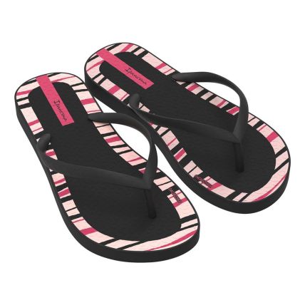 Chinelo Infantil Ipanema Day 27383 - Preto/preto/rosa (Bg909) - Atacado