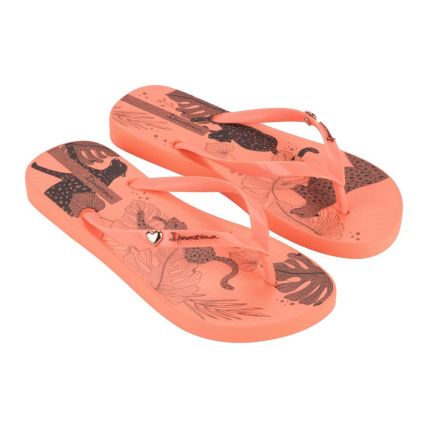 Chinelo Ipanema Animal Chic 27217 - Rosa/rosa/cobre (Az632) - Atacado