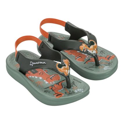 Chinelo Ipanema Baby Anatomica Cute 27438 - Verde/verde/laranja (Br990) - Atacado