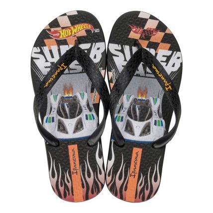 Chinelo Ipanema Hot Wheels Go 27318 - Preto/preto (Bg409) - Atacado