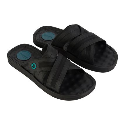 Chinelo Masculino Cartago Alabama Slide 12203  - Preto/preto (As452) - Atacado