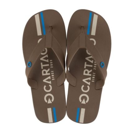Chinelo Masculino Cartago Atlanta Dedo 11840 - (02105) - Marrom/marrom (As402) - Atacado