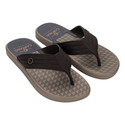 Chinelo Masculino Cartago Montreal Dedo 11729 - Bege/marrom/laranja (B0283) - Atacado