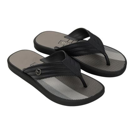 Chinelo Masculino Cartago Montreal Dedo 11729 - Preto/preto/marrom (Bi163) - Atacado