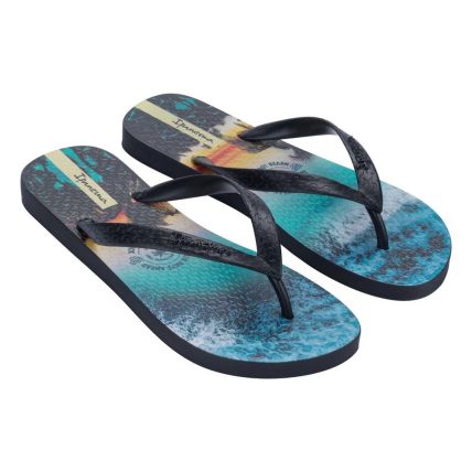 Chinelo Masculino Ipanema Urbana 25373 - Preto/azul/amarelo (Bu016) - Atacado