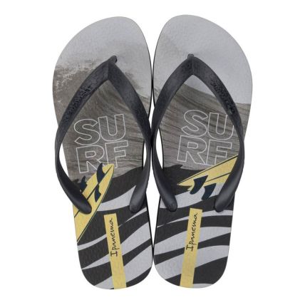 Chinelo Masculino Ipanema Urbana 25373 - Preto/preto/cinza - Atacado