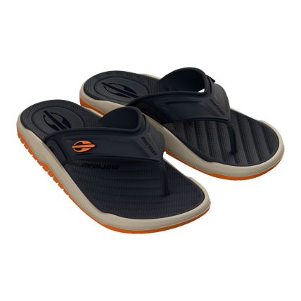 Chinelo Masculino Mormaii Balian 12554 - Bege/azul/laranja (Bt739) - Atacado