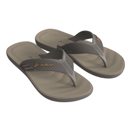 Chinelo Masculino Rider Pulse 12573 - Cinza/cinza/bege (Bw284) - Atacado