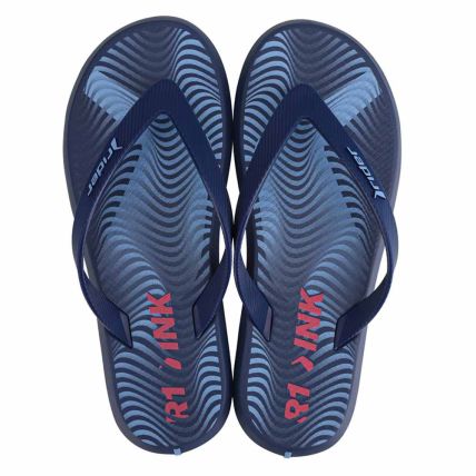 Chinelo Masculino Rider R1 Ink 10611 - Azul/azul/rosa (Ak041) - Atacado