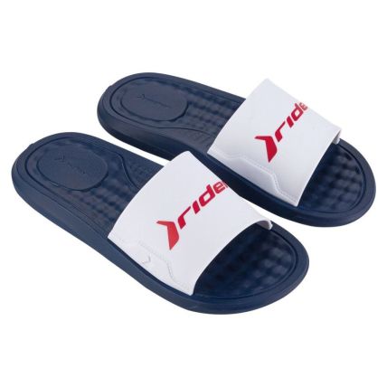 Chinelo Masculino Rider Step Slide 12265 - Azul/branco/vermelho (At250) - Atacado