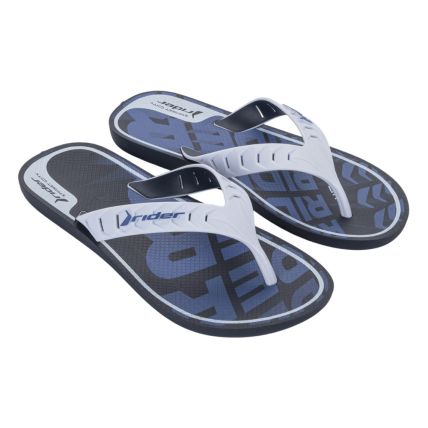 Chinelo Masculino Rider Street City 12107 - Azul/branco/azul (Bn347) - Atacado