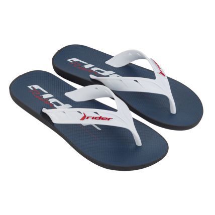 Chinelo Masculino Rider Street City 12107 - Preto/branco (Ar610) - Atacado