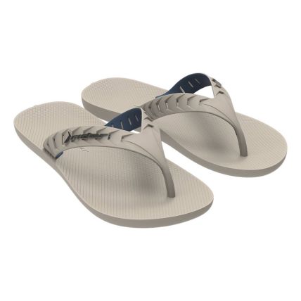 Chinelo Masculino Rider Street Duo 12430 - Bege/bege/azul (Bx151) - Atacado