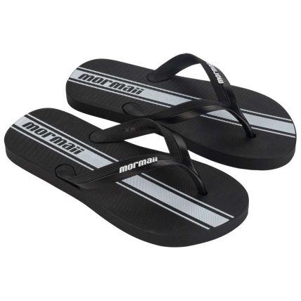 Chinelo Masculino Mormaii Tropical 11936 - Preto/preto/branco (Aq926) - Atacado