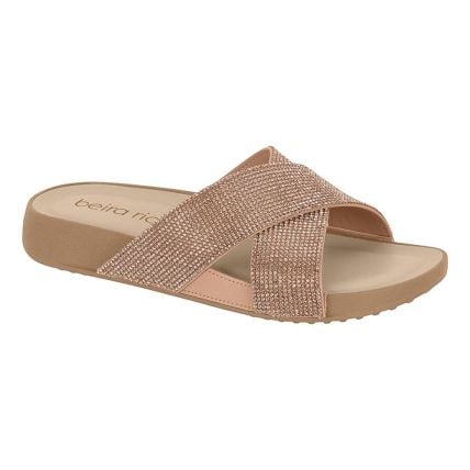 Chinelo Slide Feminino Beira Rio 8542.104.9569 - Nude (52531) - Atacado