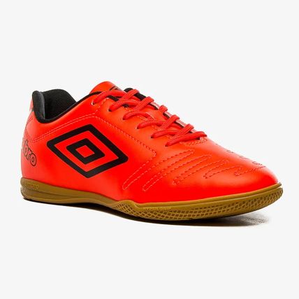 Chuteira Masculina Umbro Class Futsal - Coral - Atacado