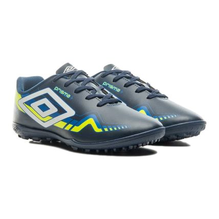 Chuteira Masculina Umbro Prisma Society U01fb00143 - Azul Marinho/branco/limão - Atacado