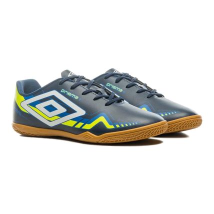 Chuteira Umbro Prisma Futsal U01fb00144 - Azul Marinho/branco/limão - Atacado