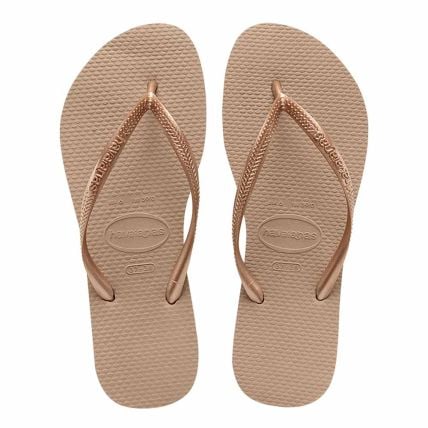 Chinelo Havaianas Slim  - 39/40 - Rose Gold