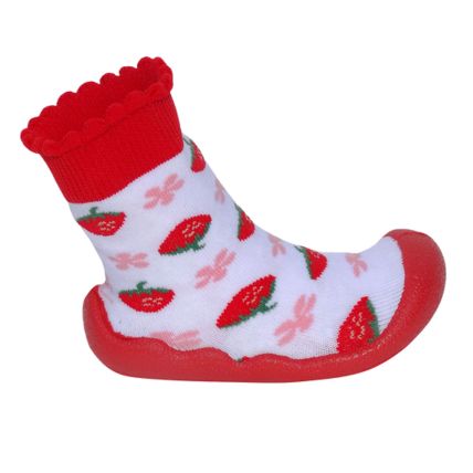 Meia Infantil Pandoka 11.213.04 - Morango Vermelho - Atacado