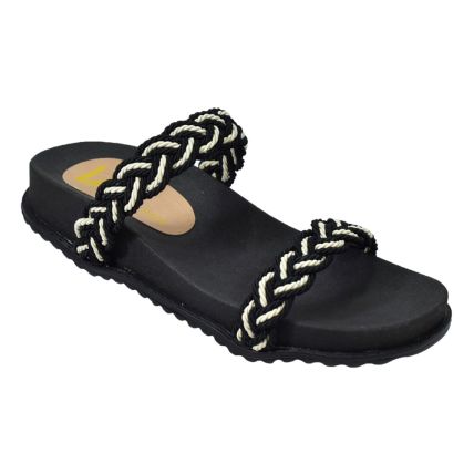 Papete Feminina Vanessa Fashion 202 - Preto - Atacado