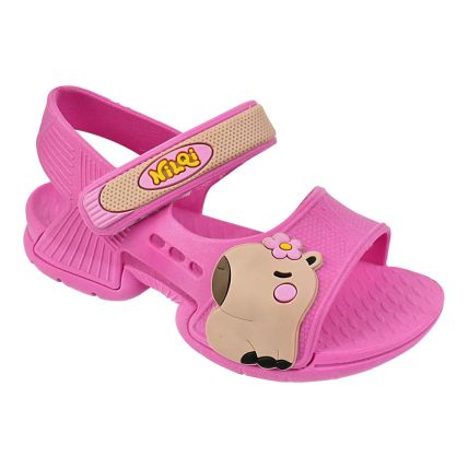 Papete Infantil Nilqi 150.10.0 - Pink/capivara - Atacado