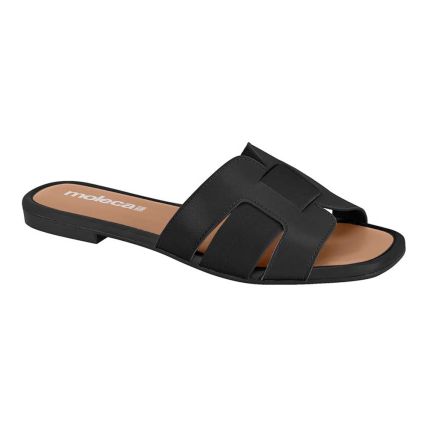 Rasteira Feminina Moleca 5435.553.9569 - Preto (15745) - Atacado