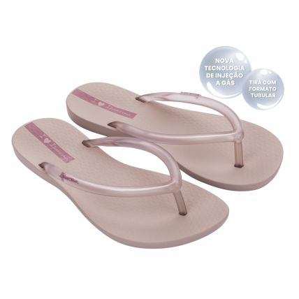 Chinelo Feminino Ipanema Wave Bubble 26686 - Rosa/rosa - Atacado