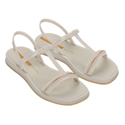 Sandália Feminina Ipanema Glow 27402 - Off White/cobre - Atacado
