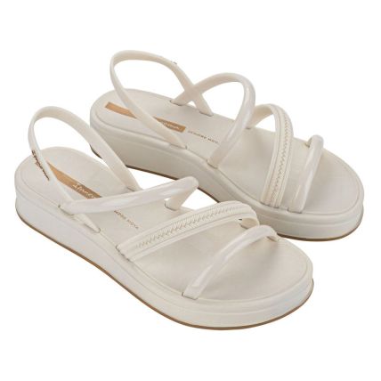 Sandália Feminina Ipanema Glow Up 27418 - (02064) - Off White/cobre - Atacado