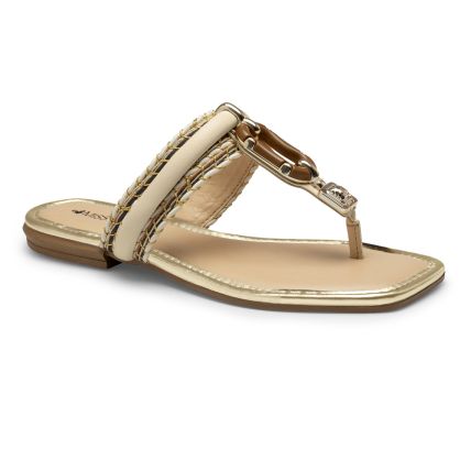Sandália Feminina Mississipi Mf301-0005 - (9 Pares) - Cotton/caramelo - Atacado
