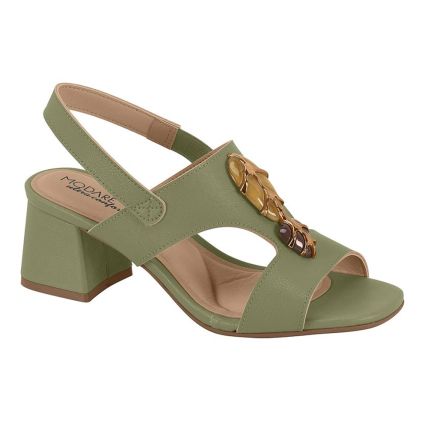 Sandália Feminina Modare 7172.127.21736 - Verde Salvia (104289) - Atacado