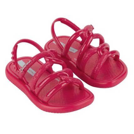 Sandália Infantil Ipanema Meu Sol Baby 27137 - Rosa Escuro/rosa (Av640) - Atacado
