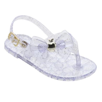 Sandália Infantil Suzy 1588 - Cristal - Atacado