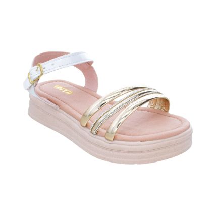 Sandália Infantil Spixii 311.652 - Verniz Off White - Atacado